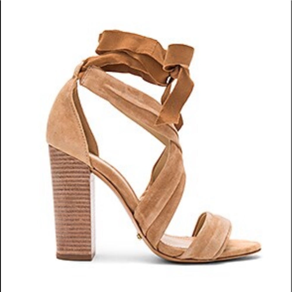 Schutz suede sandals size 8.5